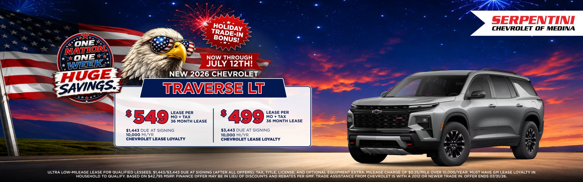 2026 CHEVY TRAVERSE